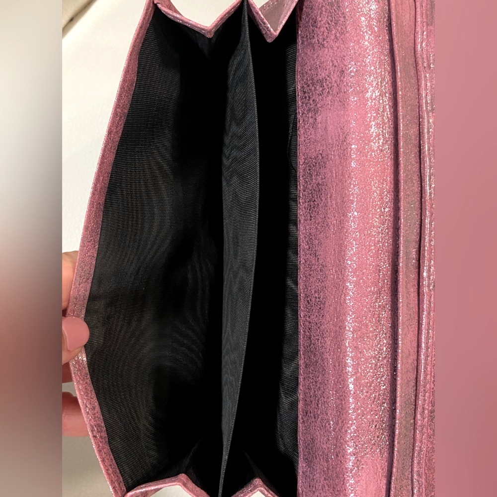 BALENCIAGA Le City Pink Leather Long Bifold Wallet, EUC - Picture 9 of 15